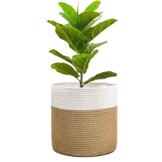 Modern Woven Indoor Plant Storage Basket