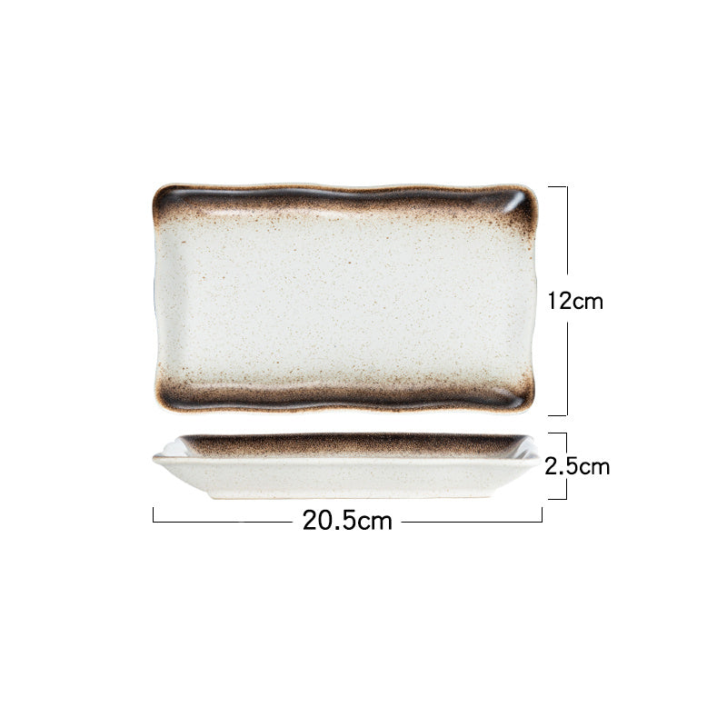 Fashionable Japanese Tableware Barbecue Meat Plate