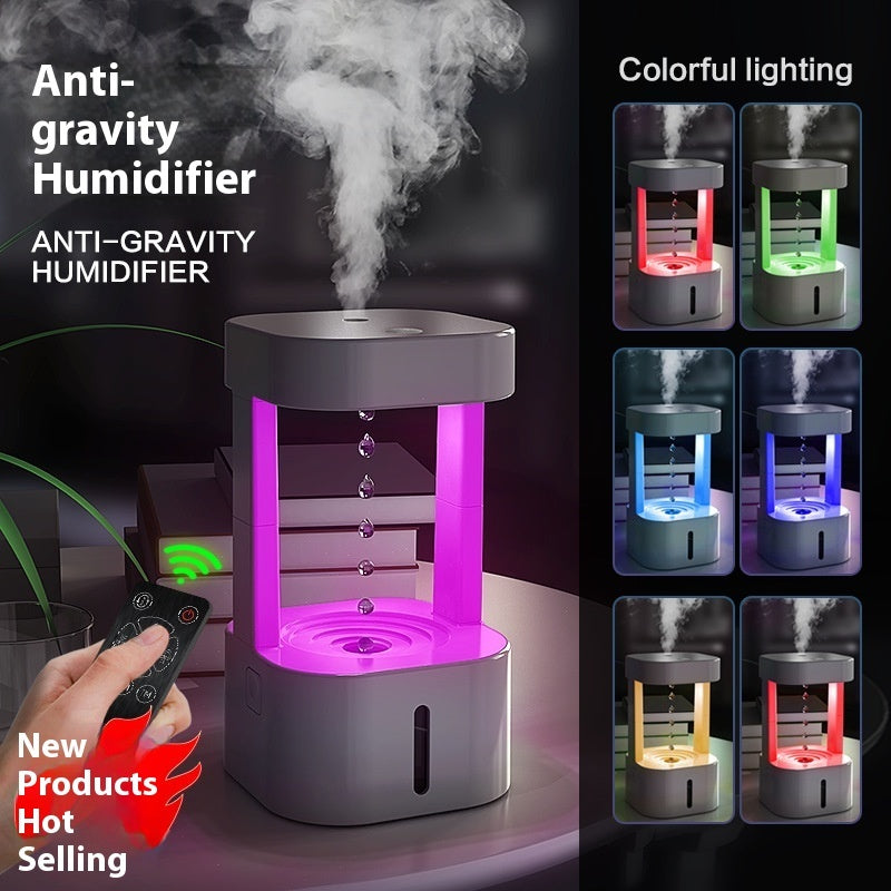 Creative Anti-gravity Water Drop Humidifier Mist Spray