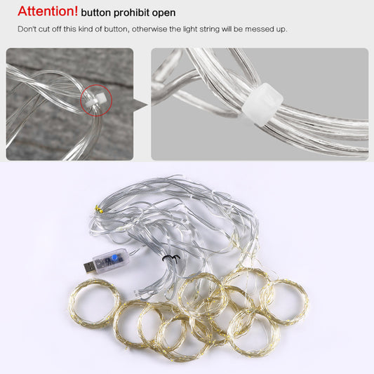 Usb Curtain Lamp 8 Function