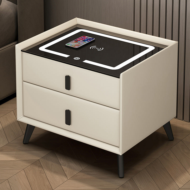 Smart Table Wireless Charging Bedside Cabinet