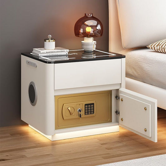 Multi-functional Smart Safe Bedside Table