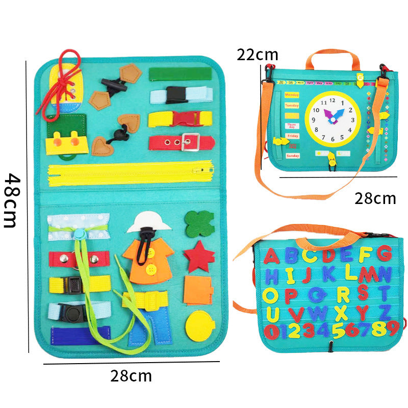 New Busy Book Children's Sensory Learning Toy