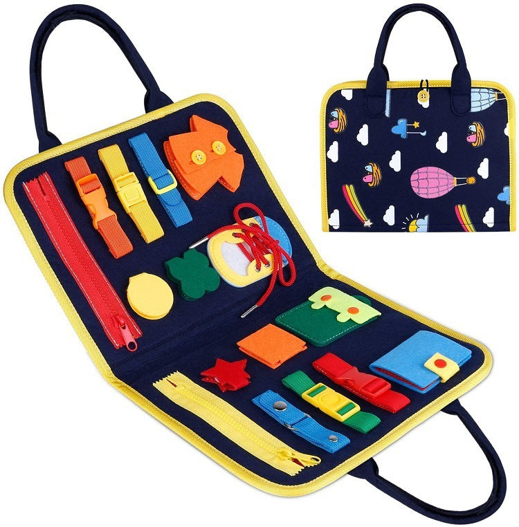 New Busy Book Children's Sensory Learning Toy
