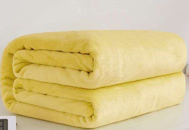 Flannel coral blanket