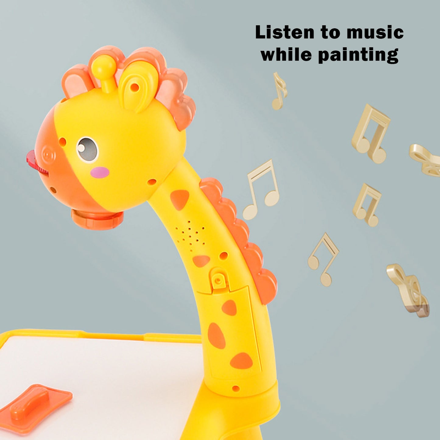 Children LED Projector Art Drawing Table