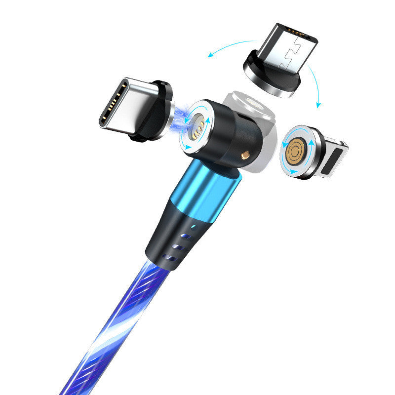 540 Rotate Luminous Magnetic Cable Fast Charging