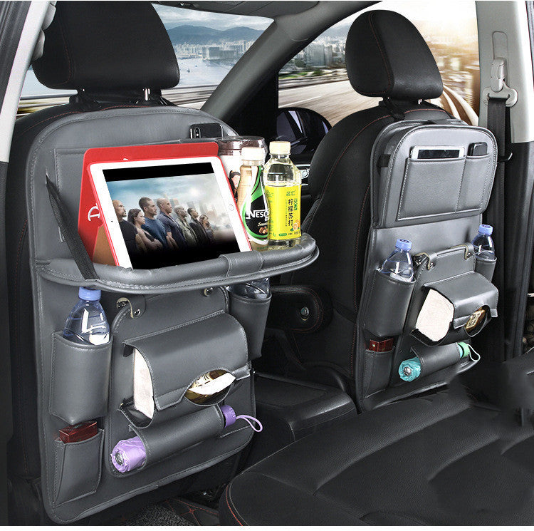 PU Leather Car Storage Bag Multifunctional