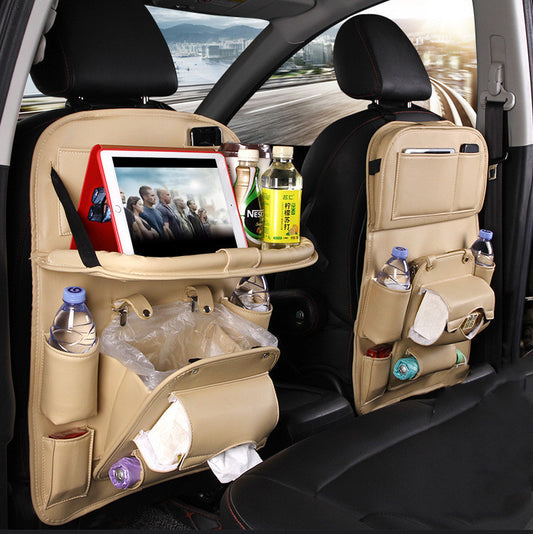 PU Leather Car Storage Bag Multifunctional