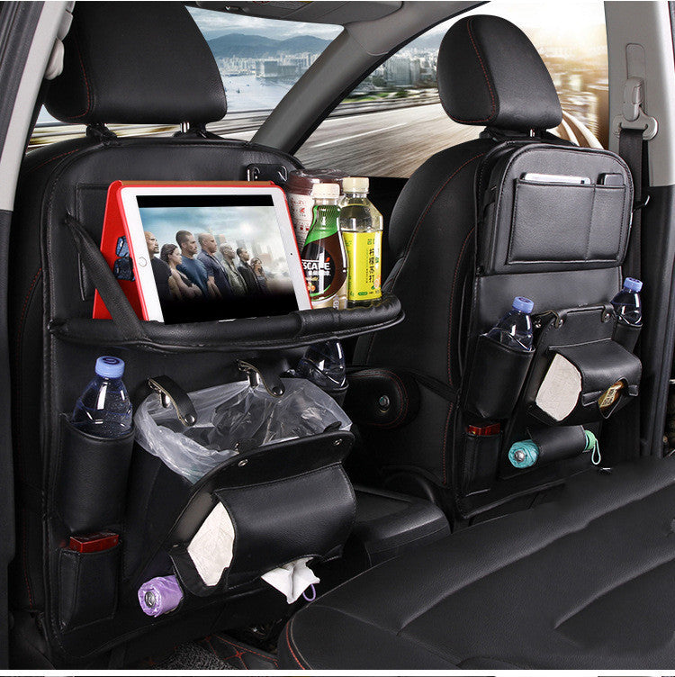 PU Leather Car Storage Bag Multifunctional