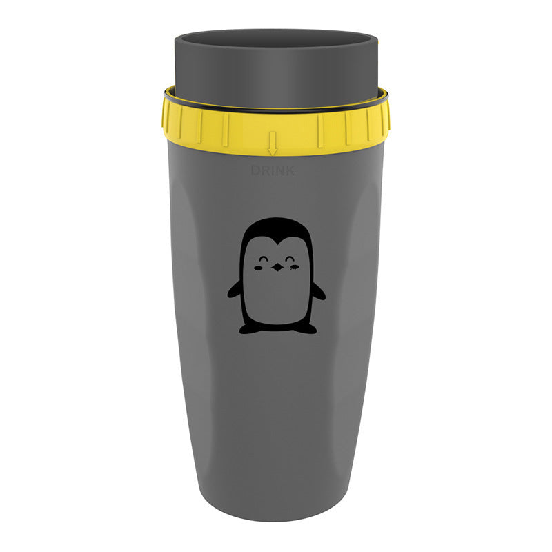 No Cover Twisting Portable Insulation Tumbler