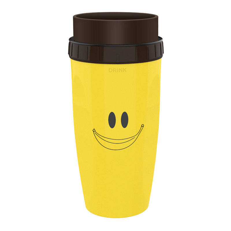 No Cover Twisting Portable Insulation Tumbler