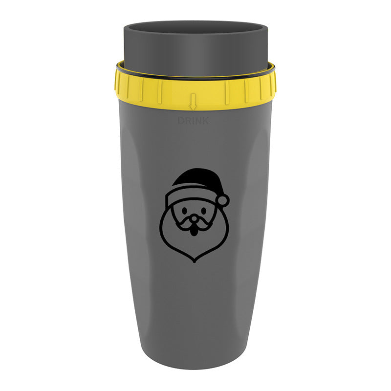 No Cover Twisting Portable Insulation Tumbler