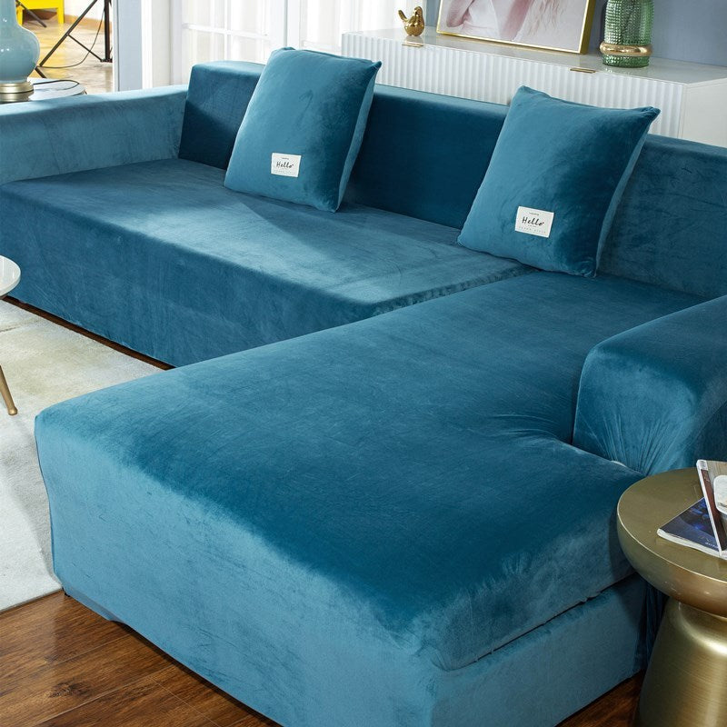 Velvet Elastic Sofa Cover