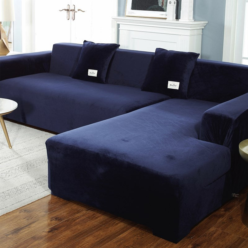 Velvet Elastic Sofa Cover