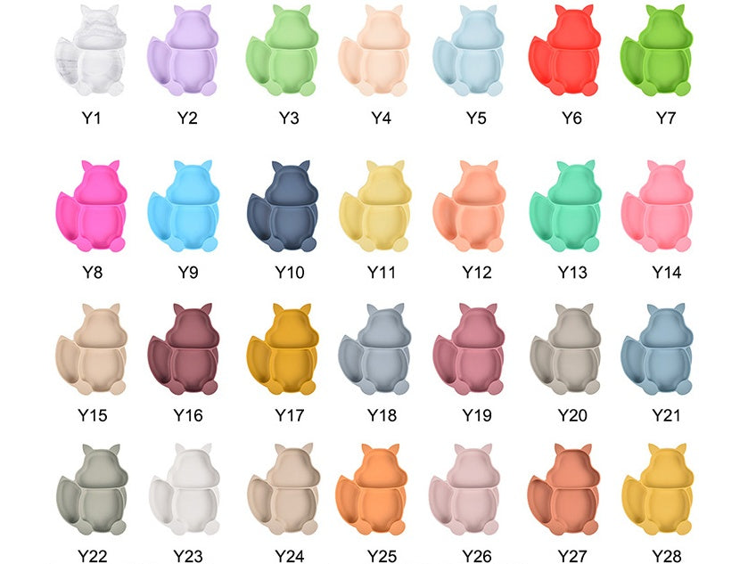 Children's Silicone Dinner Plate