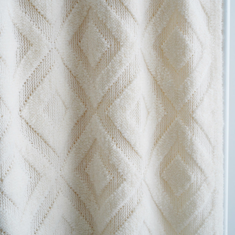 Jacquard Knitted Bed Tail Blanket