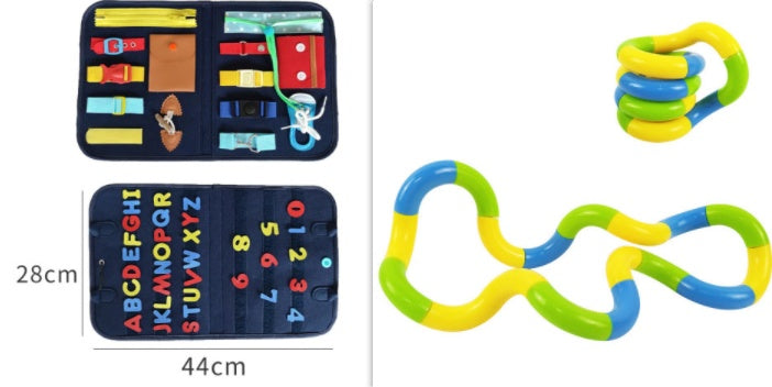 New Busy Book Children's Sensory Learning Toy