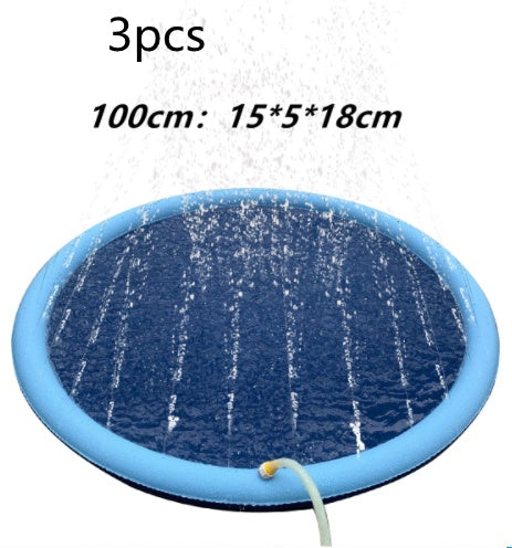 Non-Slip Splash Pad Mat For Kids And Pets Summer Outdoor