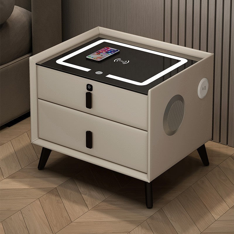 Smart Table Wireless Charging Bedside Cabinet