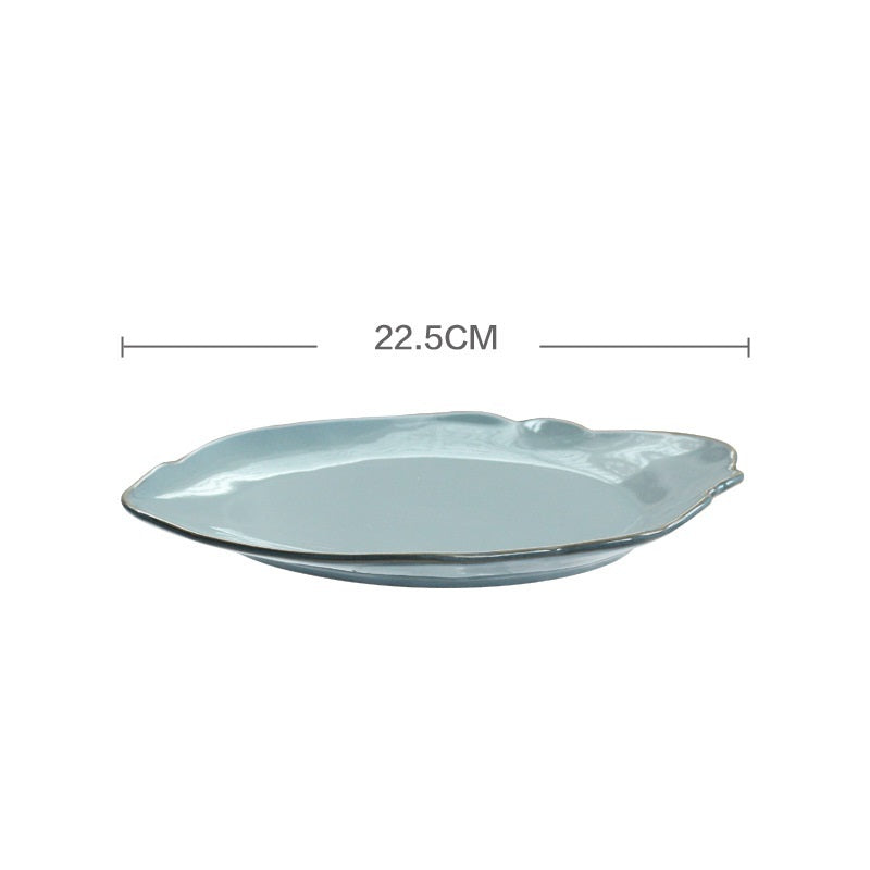 Nordic creative irregular ceramic tableware