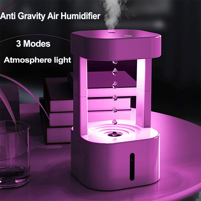 Creative Anti-gravity Water Drop Humidifier Mist Spray