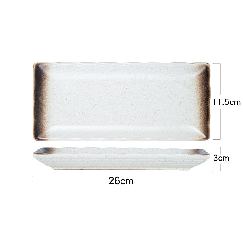 Fashionable Japanese Tableware Barbecue Meat Plate