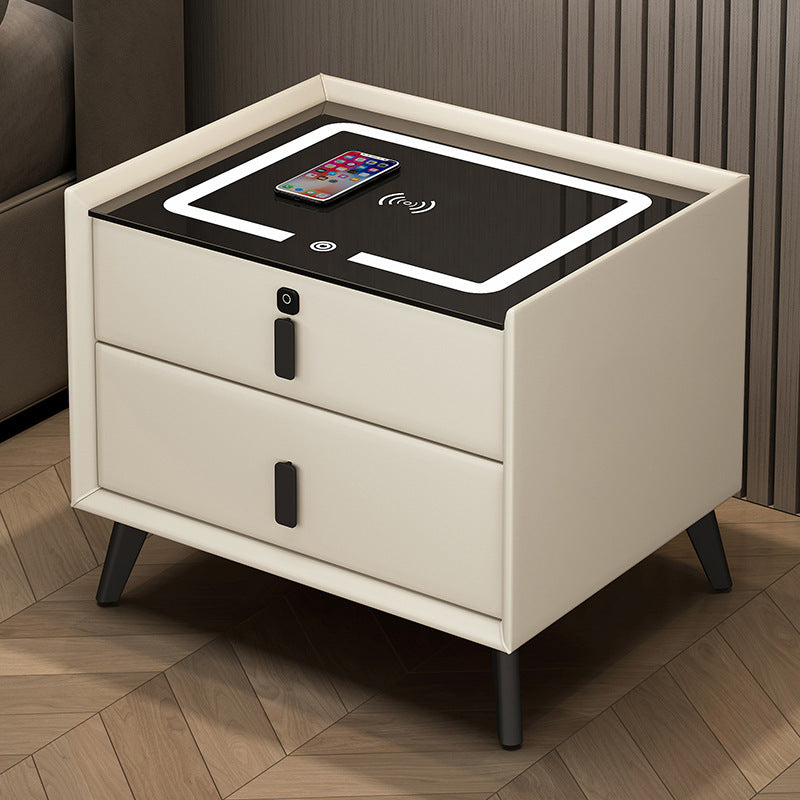 Smart Table Wireless Charging Bedside Cabinet
