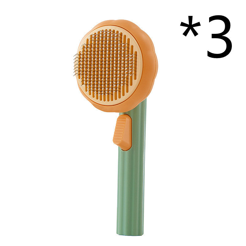 Pet Brush Hand-held Steel Wire Comb Hair Removal
