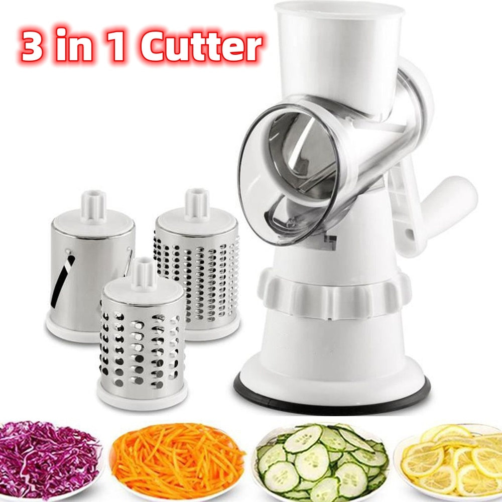 Vegetable and Fruit Slicer 3 In 1