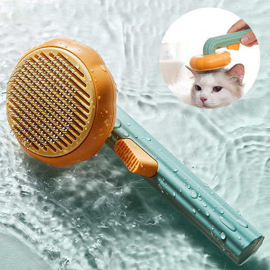 Pet Brush Hand-held Steel Wire Comb Hair Removal
