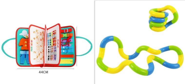 New Busy Book Children's Sensory Learning Toy