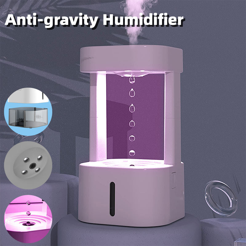Creative Anti-gravity Water Drop Humidifier Mist Spray