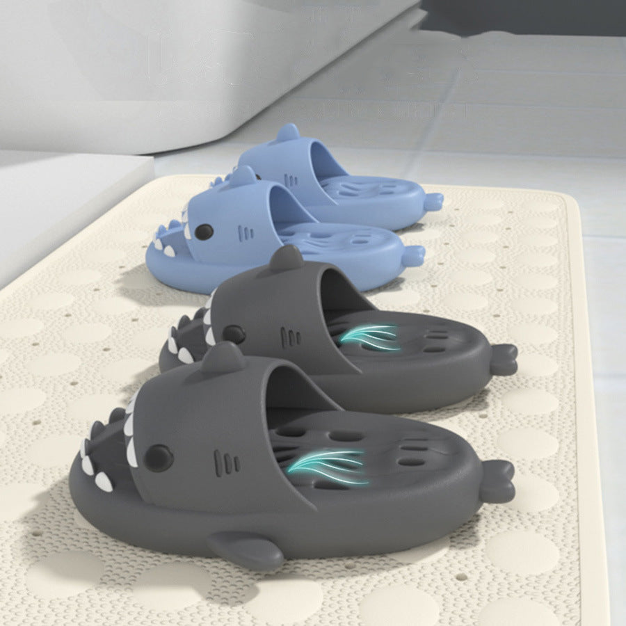Shark Slippers With Drain Holes Beach and Outdoor