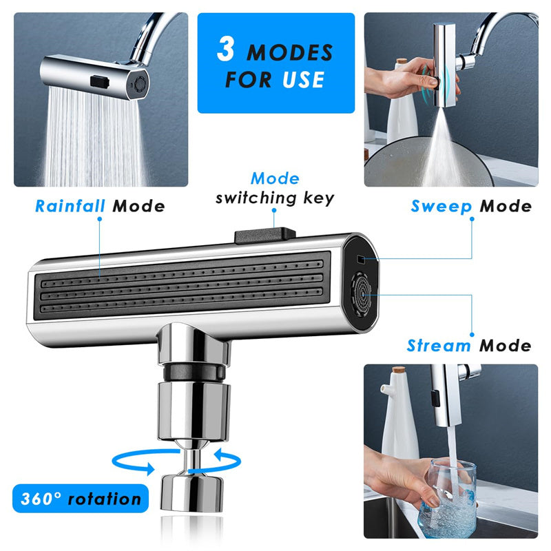 Multifunctional Kitchen Faucet Extension Outlet