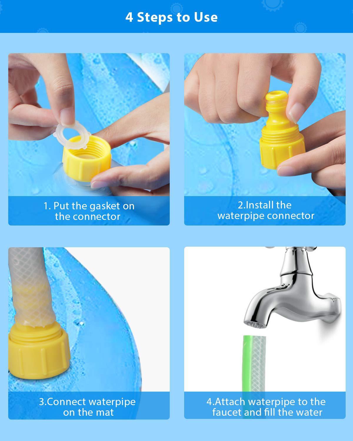 Durable Children's Water Spray Pool Mat