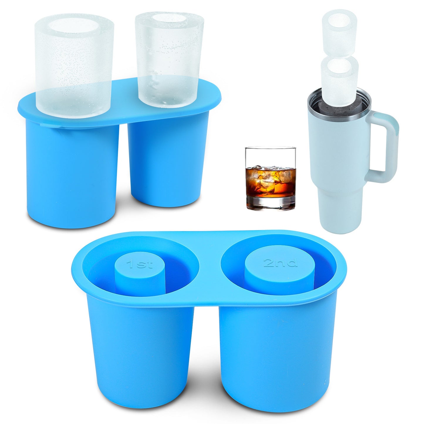 30oz and 40oz Silicon Ice Cup Tray