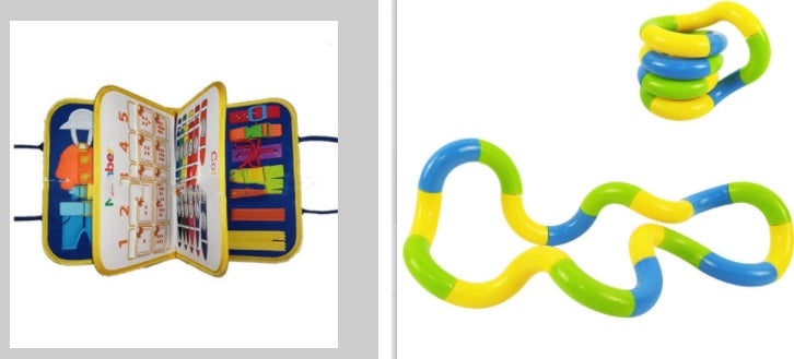 New Busy Book Children's Sensory Learning Toy