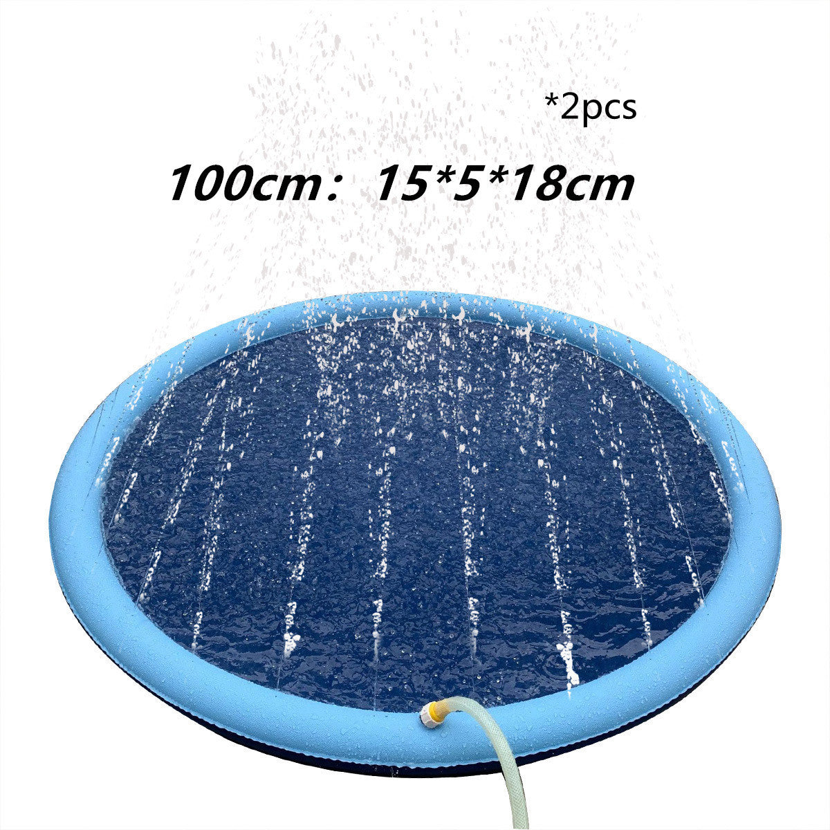 Non-Slip Splash Pad Mat For Kids And Pets Summer Outdoor