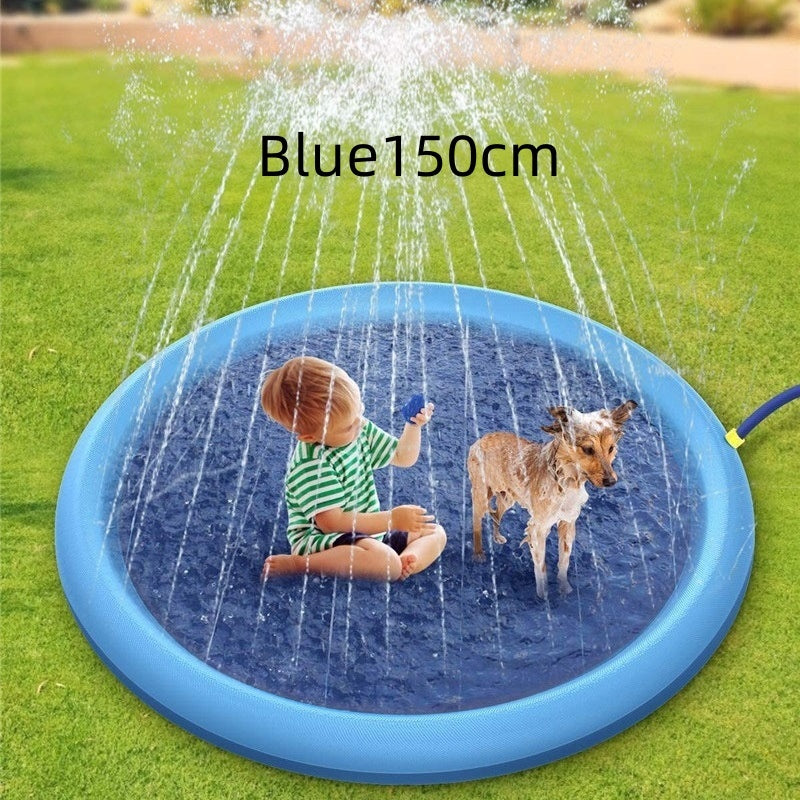 Non-Slip Splash Pad Mat For Kids And Pets Summer Outdoor