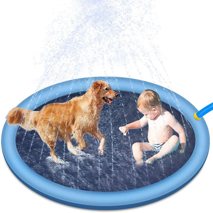 Non-Slip Splash Pad Mat For Kids And Pets Summer Outdoor