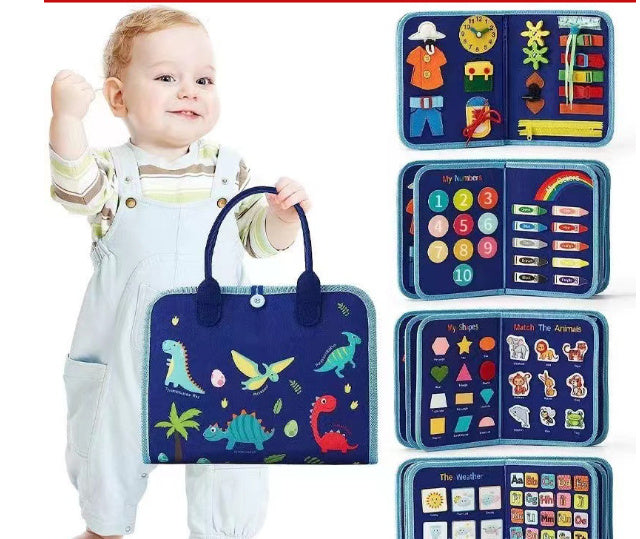 New Busy Book Children's Sensory Learning Toy