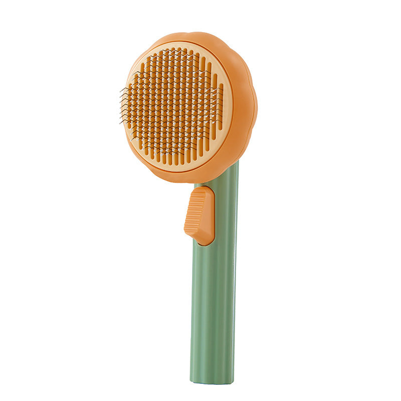Pet Brush Hand-held Steel Wire Comb Hair Removal