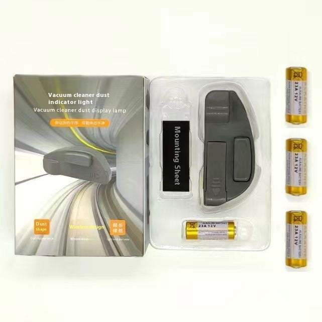 Vacuum Cleaner Dust Display Indicator Light