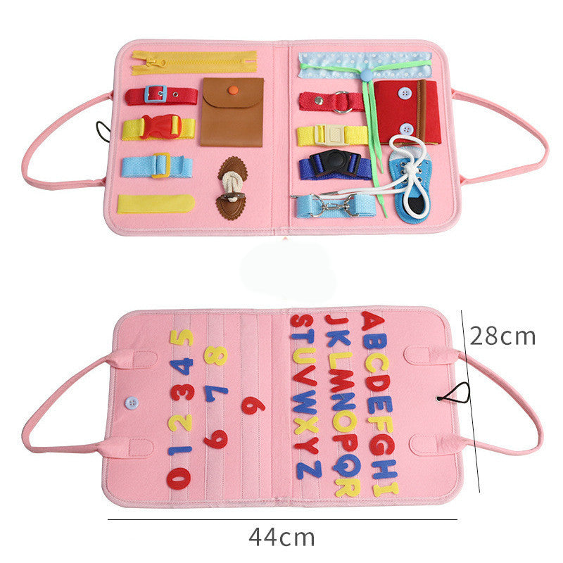 New Busy Book Children's Sensory Learning Toy