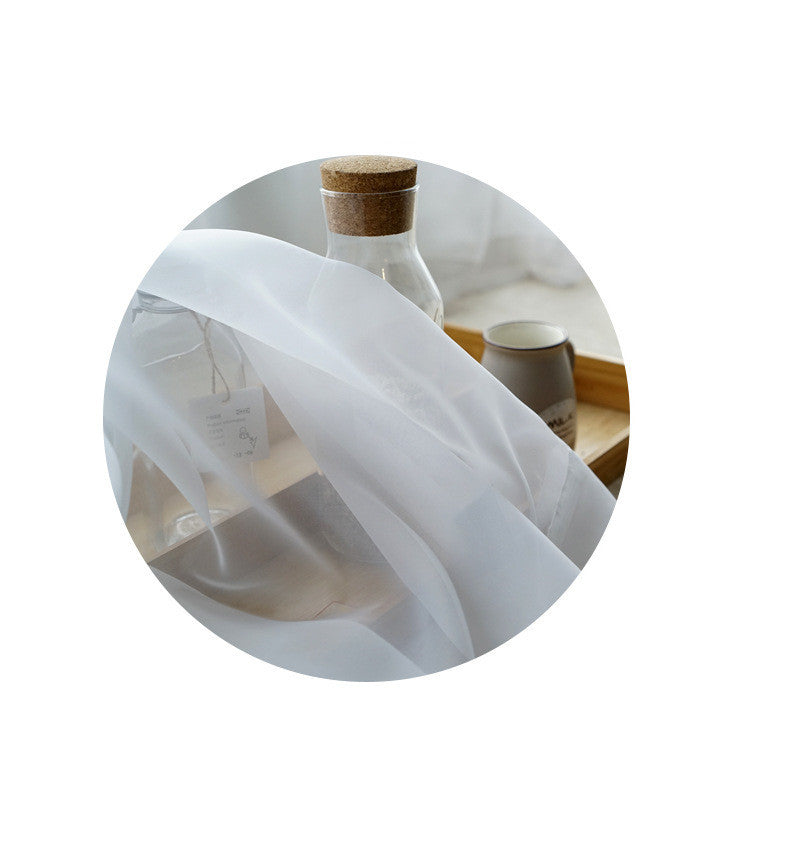 Cotton And Linen Window Curtain