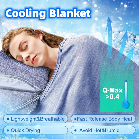 Cooling Fiber Absorb Heat Blanket