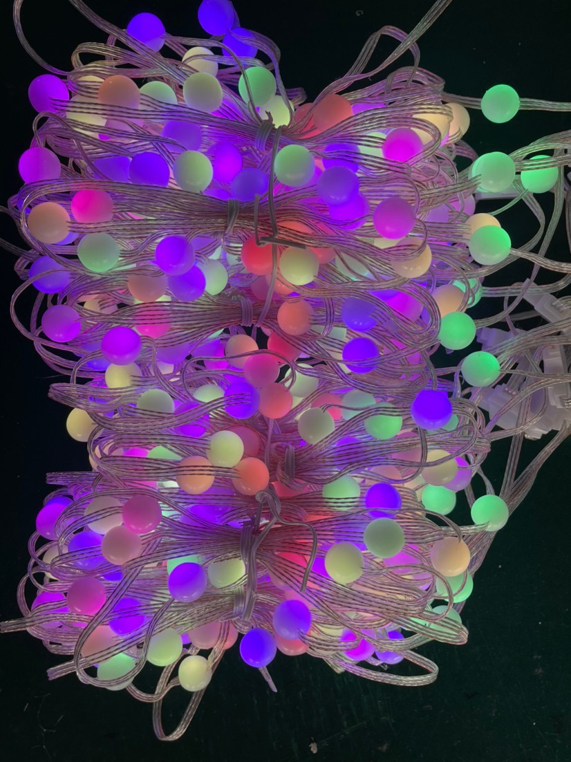 Smart LED RGB Curtain String Lights