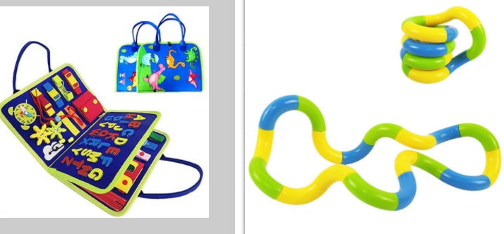 New Busy Book Children's Sensory Learning Toy