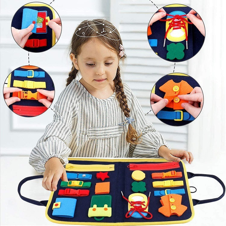 New Busy Book Children's Sensory Learning Toy